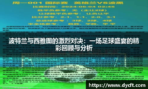 波特兰与西雅图的激烈对决：一场足球盛宴的精彩回顾与分析